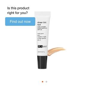PCA sheer tint eye cream
